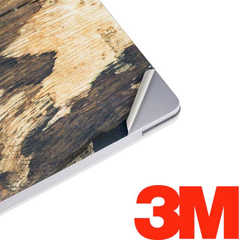 Blue Resin Wood Surface Laptop 2 Skin